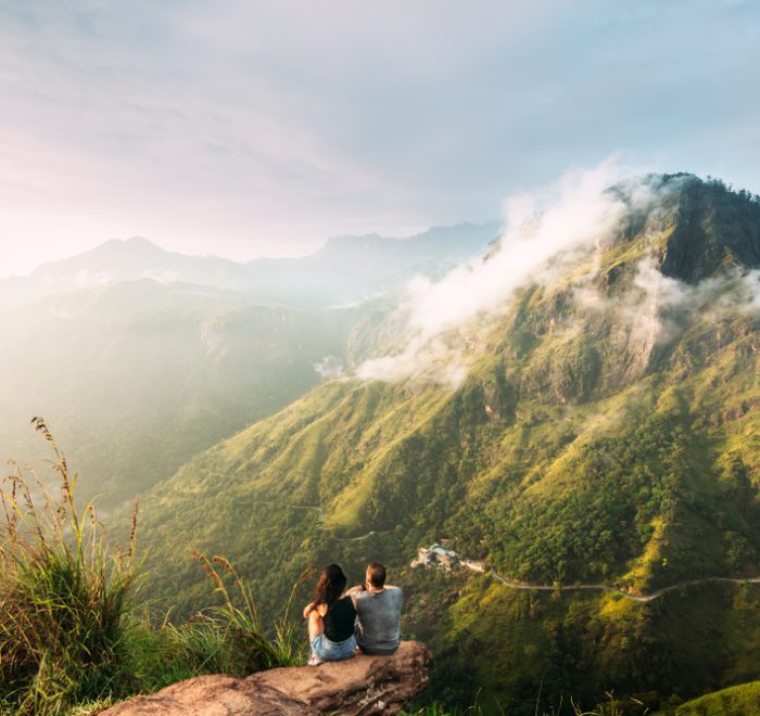 couple in beautiful ella sri lanka