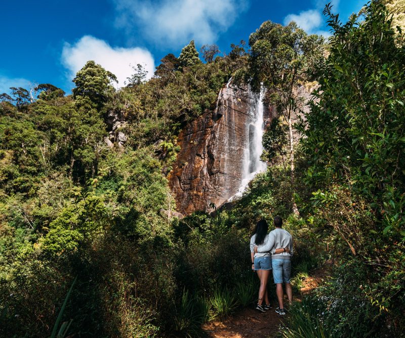 Nuwara Eliya waterfall